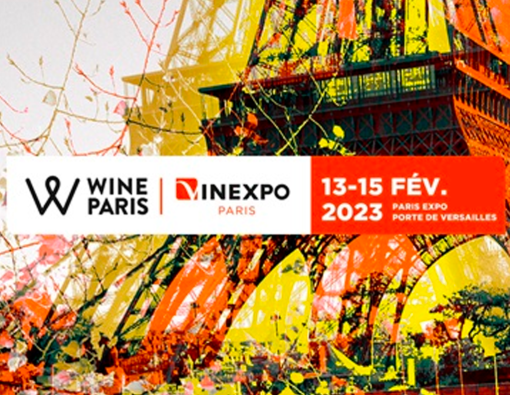 Vinexpo  2023, Porte de Versailles, Paris avec La Wine Tech 6 au 10 Novembre 2022